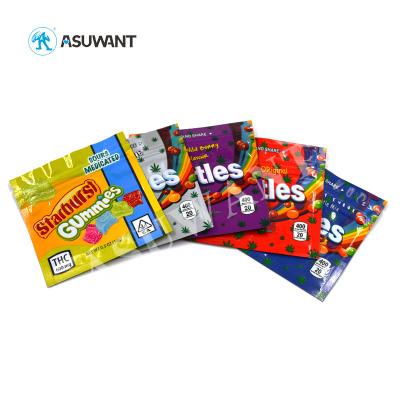 A prova gomosa de alumínio Mylar do cheiro de VMPET Mylar ensaca 3.5g