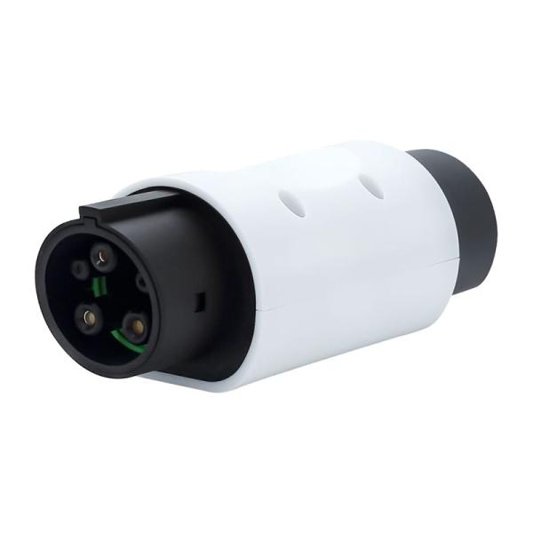 Type1 Electric Vehicles EV Charging Adapter Type2 IEC62196-2 to Type1 AC EV 220V 7KW 32A with High Insulation Resistance
