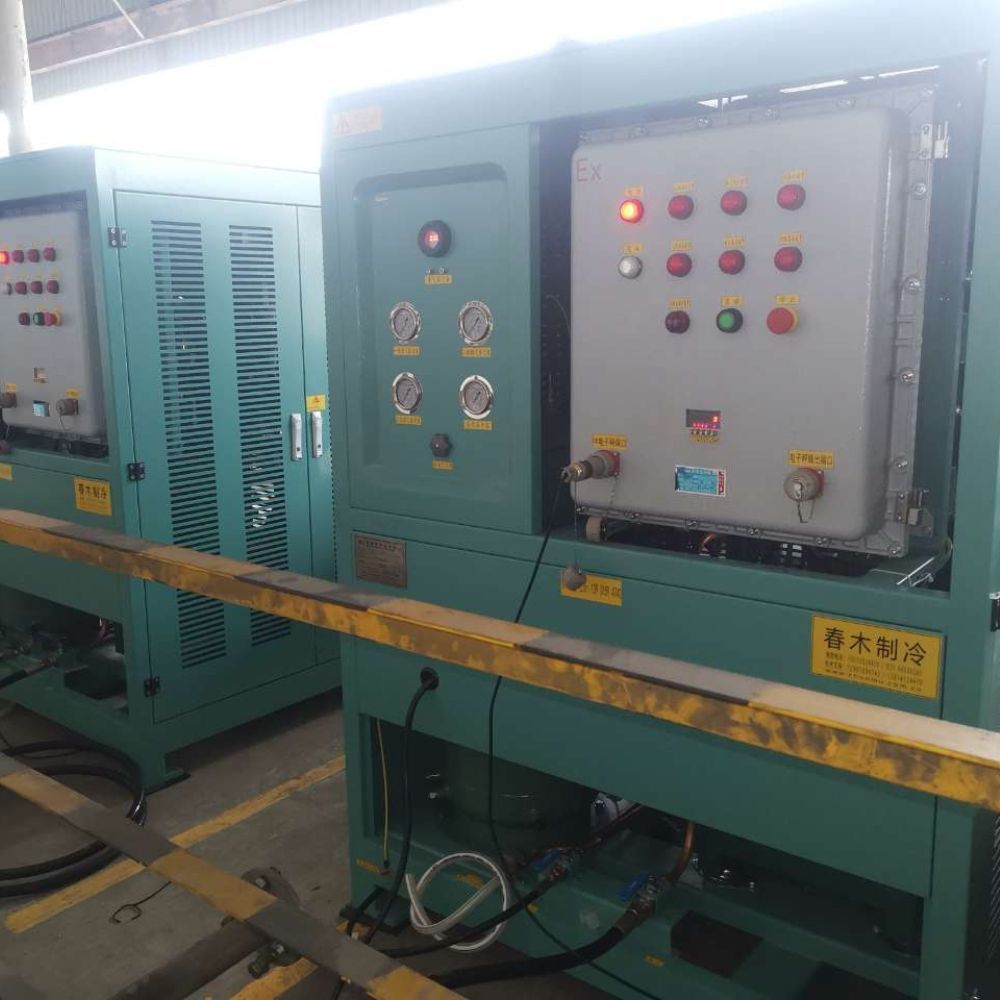 25HP ISO Tank Refrigerant Recovery Machine  Adopt air cooled and water cooled condenser