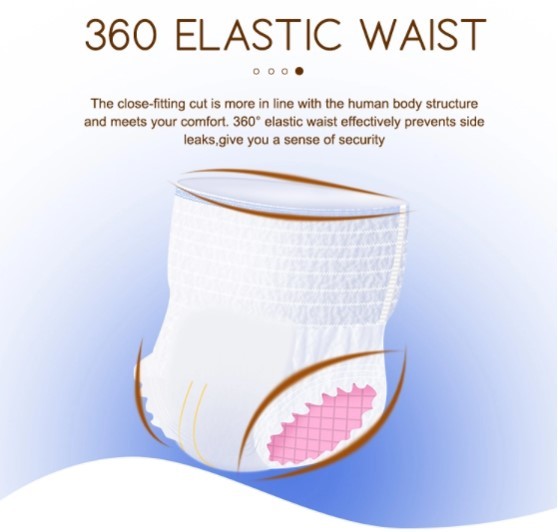 Elastic Waist Daily Changing Disposable Sleepy Baby Diapers