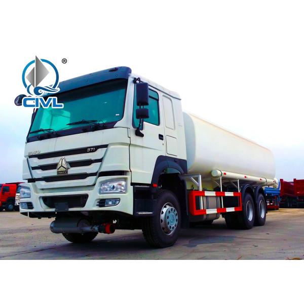 10 Wheels 6x4 20m3 Fuel Liquid Tanker Truck , Oil Tanker Lorry Color Customization Oil Tanker Vehicle