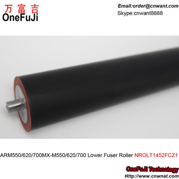 Sharp AR620 AR700 AR550 Lower Fuser Sleeved Roller MX550 620 700 Pressure Roller NROLI1453FCZ1 AR-620LH AR620LH SH700LPR