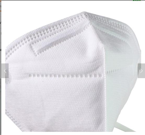 Disposable 4PLY BFE 95% White Surgical Mask