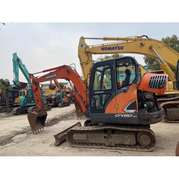 2018 Année utilisée Doosan DX60-9C mini excavateur En excellent état/Used Doosan mini excavateur à vendre