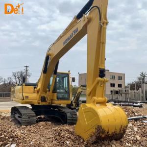 Used 2021 Year Komatsu PC200 Crawler Excavator Hydraulic Digger For Construction