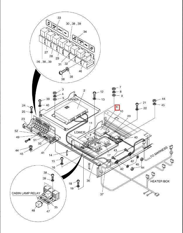 Регулятор двигателя экскаватора Belparts для Doosan DX340 DX300 Escavadeira ECU 543-00074 65.11201-7016