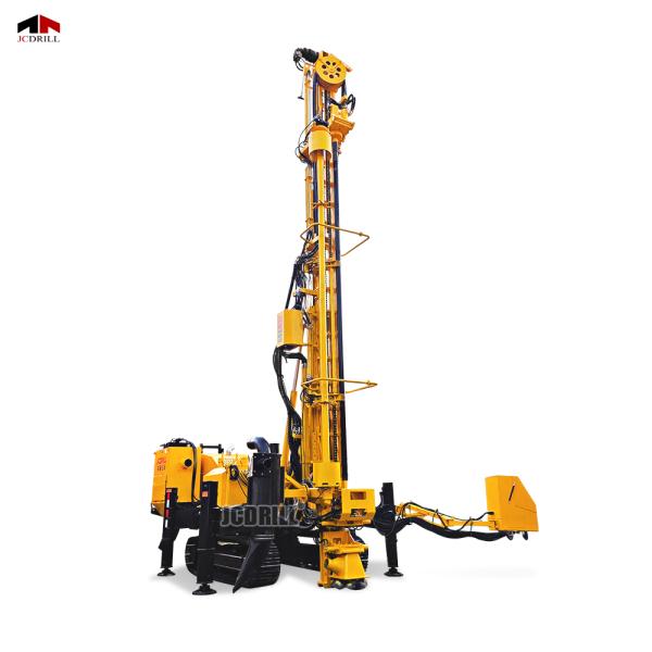 JCDRILL JCM200 Multifunctional Hydraulic Crawler Drilling Rig with Automatic Rod Changer