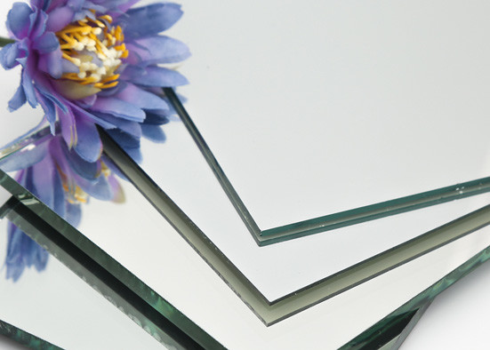 6mm Copper Free Mirror , High Grade Silver Bathroom Mirror With Safety Film