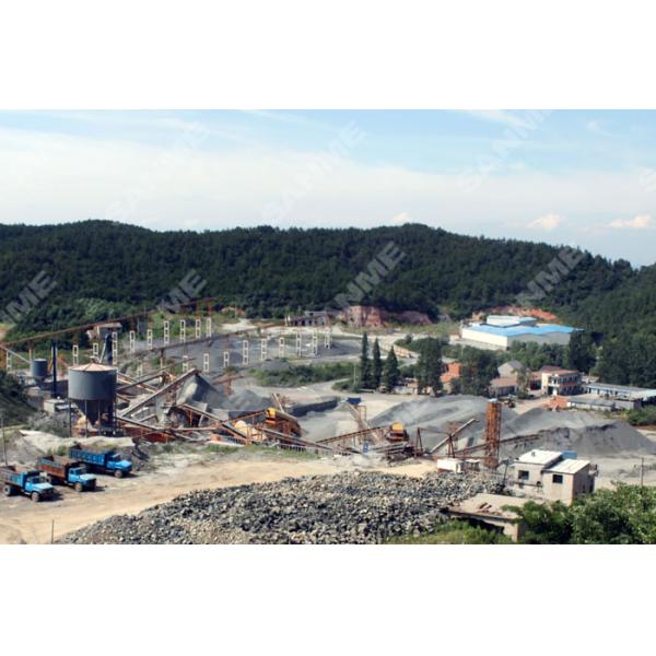 Гидравлический камень задавливая дробилку базальта мотора AC машины