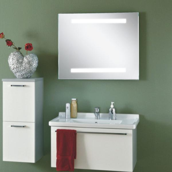 Performance résistante à l'eau Forme distinctive Forme solide et durable Miroirs de salle de bain personnalisés pour la maison et l' hôtel