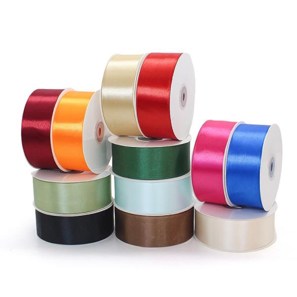 Manufacturer 4cm Rose Ribbon Wedding Ribbon Flower Gift Cake Packaging Ribbon Weaving Wholesale