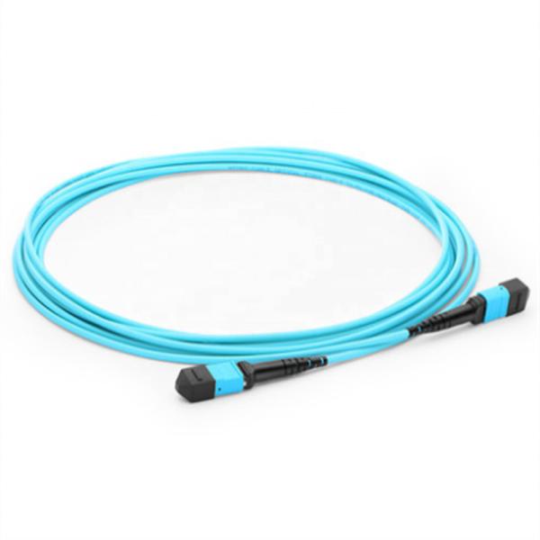 Elite low loss OM3 12core OM3 MPO patch cord  trunk cable