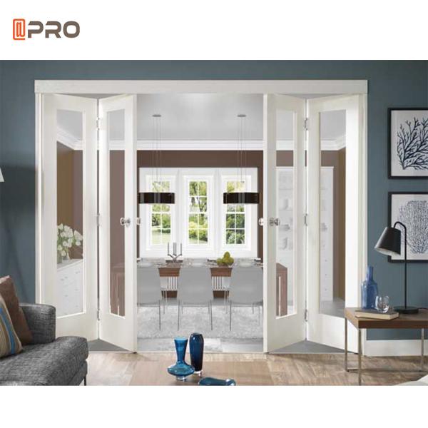 Soundproof Customized Aluminum glass folding door
