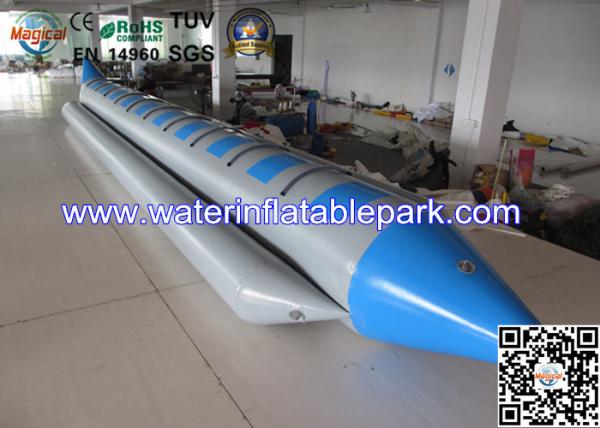 Large Swimming Pool Inflatable Water Games Flying Fish Boat Banana Boat