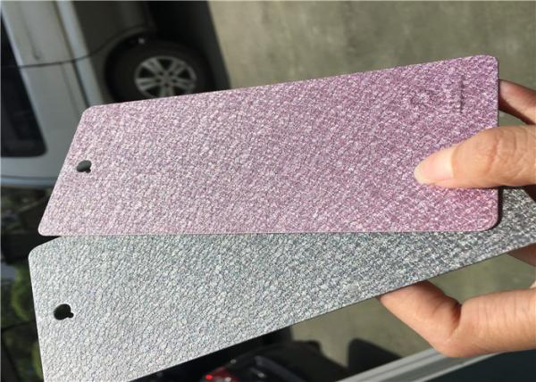 Ral Color Textured Powder Coating Finishes High Strength Excellent Weatherability