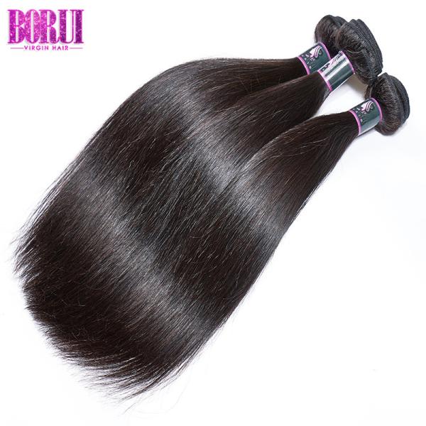 Straight Wave Brazilian Virgin Human Hair Bleached Knot 100% Human Hair Bundles Lace Closure