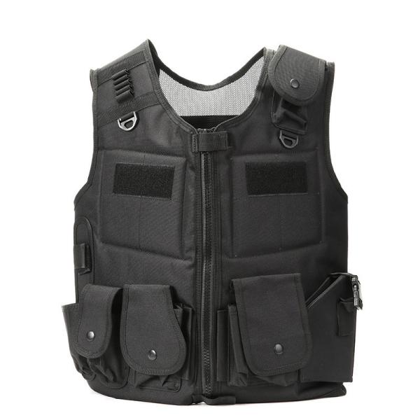 900D Oxford Fabric Combat Tactical Vest Breathable For CS Field Protective Police Vest For Law Enforcement