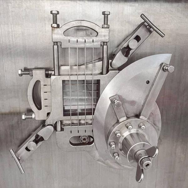 Máquina automática comercial de corte de carne fresca, congelada, de produtos de carne de aço inoxidável