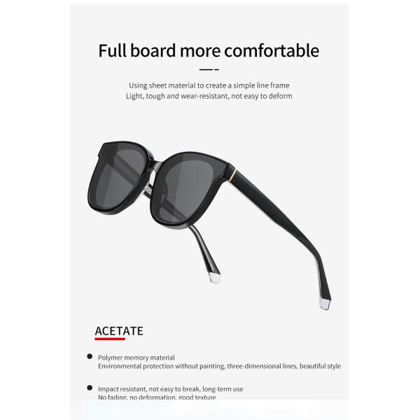 Ретро круглые стекла женщин UV400 солнечных очков ацетата защитные