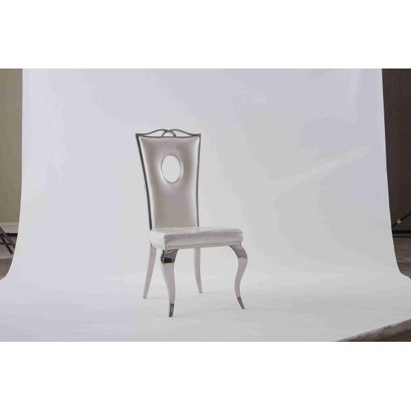 Coloured Velvet Dining Chairs Wedding Banquet Chair Hollow Design For Home