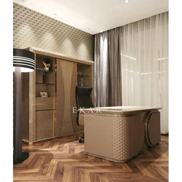 Home Modern Luxury Study Office Desk Wood W021S28