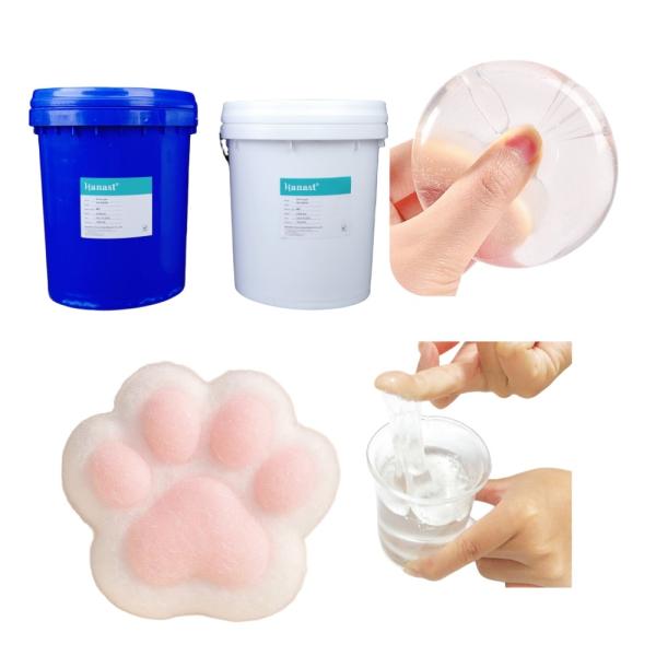 Silicone Squeeze Toys Slow Rebound Non-toxic Custom Food Grade Platinum Curing Silicone Gel