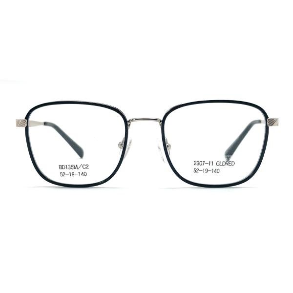 BD135M Unisex Acetate Metal Frames with Customized Frame Color Gender and Frame Color