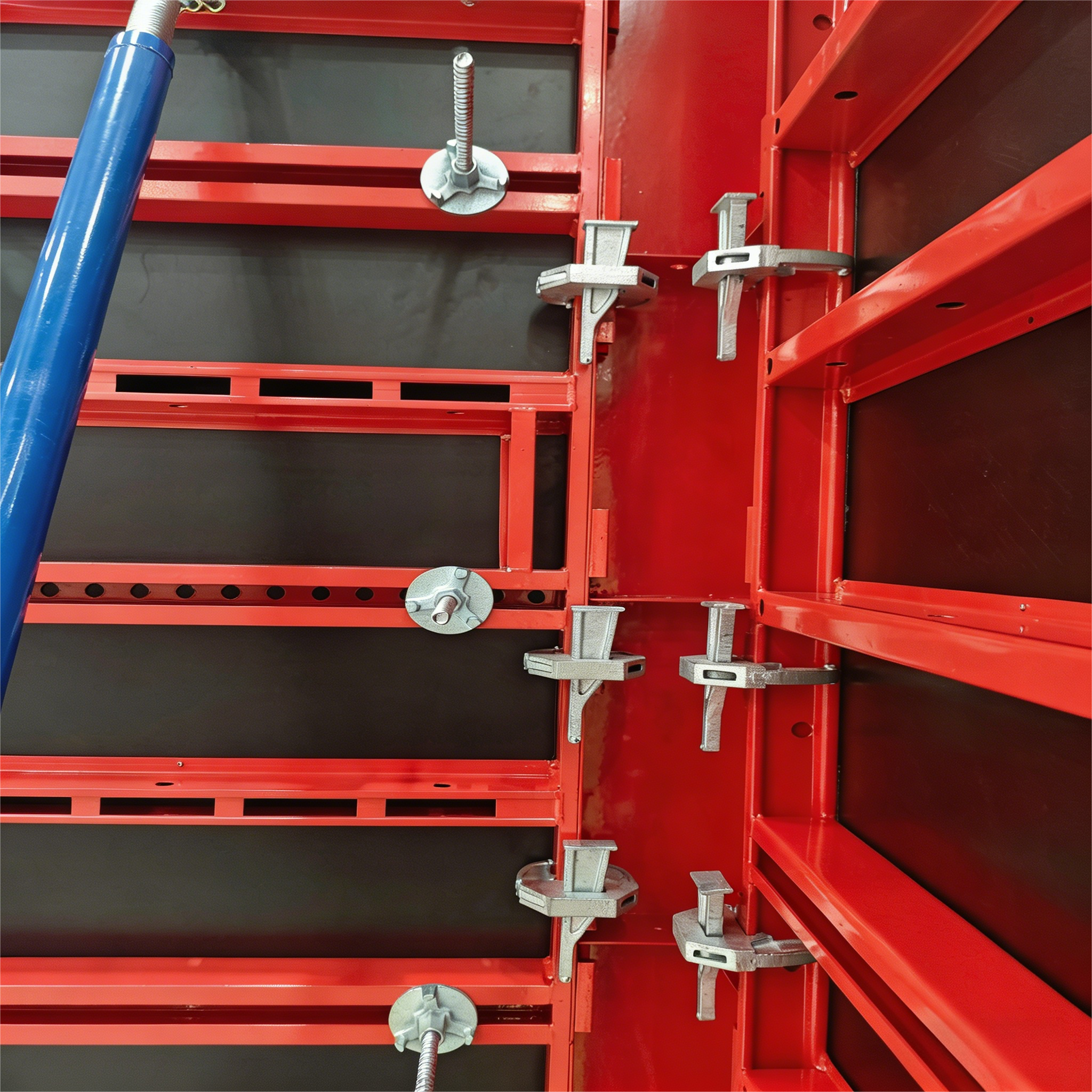 12mm 15mm Steel Concrete Shuttering Heavy Duty Formwork For Bridge Pier