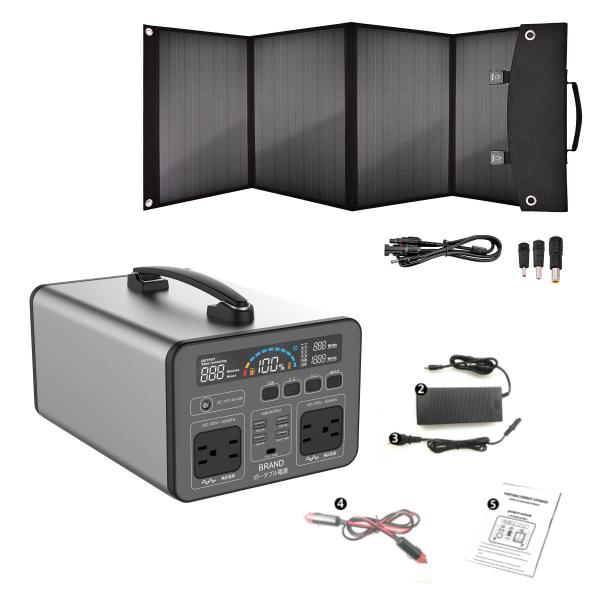 Располагаясь лагерем генераторы PSE 1000Wh 270000mAh мобильные солнечные