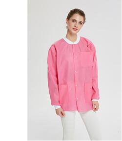Wholesale doctor coats sms non-woven pp stretchable hospital uniform surgical lab coat high quality disposable medical lab coat