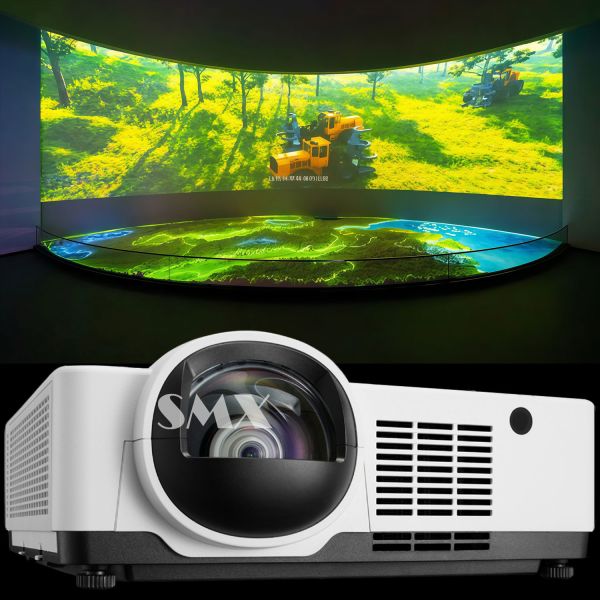 6000 Lumen 3LCD Laser Short Throw Projector For Immersive Experience