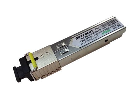 OPTFOCUS  1.25 G SFP Optical Transceiver  OFSB-3512-20SD SFP Optical Transceiver BI-BD SM SC  20KM 1310-1550NM DDM