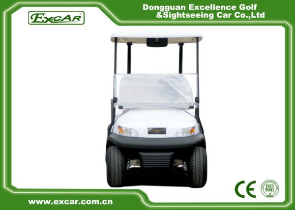 O CE aprovou carros do golfe do carro do clube/chassi de alumínio 2 Seater Ca bonde