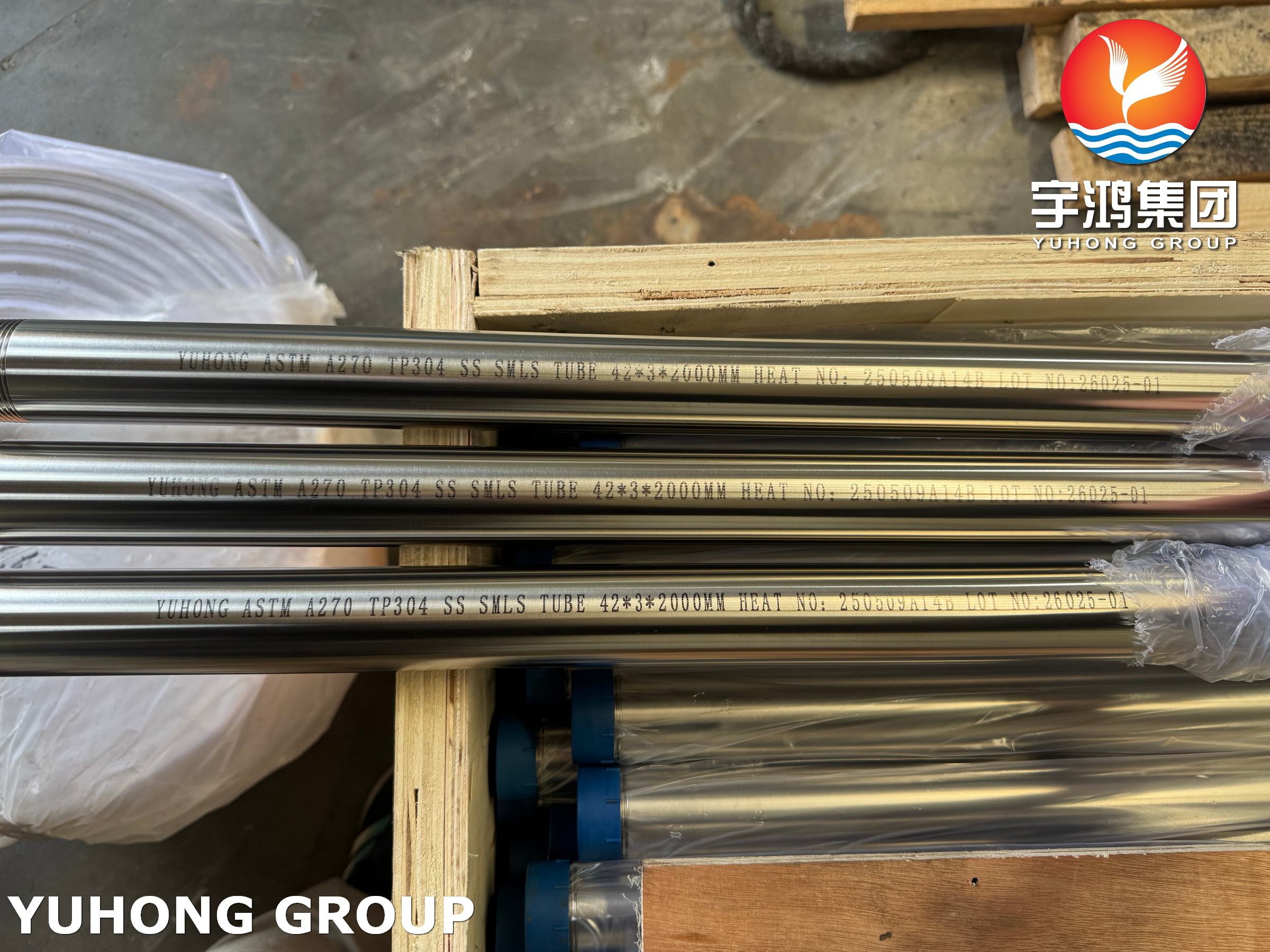ASTM A270 TP304 Food Grade Stainless Steel Seamless Sanitary Tube For Distillation