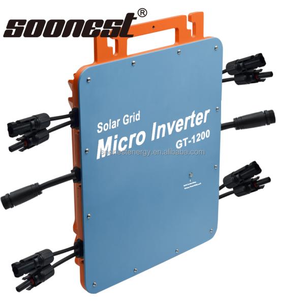 800W 1200W Solar Panel With Micro Inverter Golden Supplier Solar System Micro Inverter Specifications Low Price Micro Inverter S