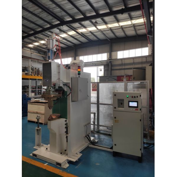 New 50 KVA Semi-automatic Aluminum Metal Steel China Made Pneumatic Standing 3Mm Resistance Welder Oil Tank Welding Machine Fuel