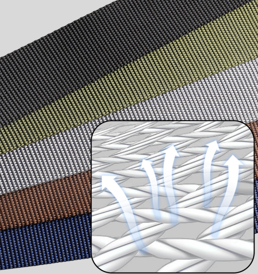 Ceinture tactique pour hommes en nylon tissé en extérieur Ceinture de travail avec boucle en alliage