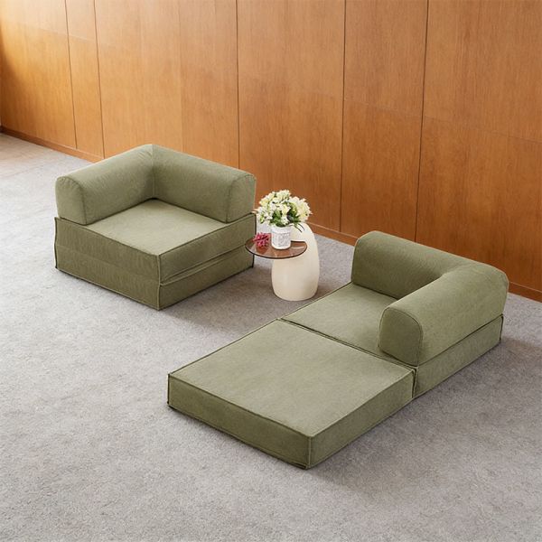 Vacuum Compressed Sofa Bed In Box Modular Sponge Filling Unpacking Friendly Apartment Living Furniture