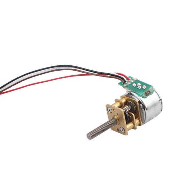 Motor passo-a-passo bipolar de 2 fases de alta eficiência de 15 mm Micro Metal Gearmotor Para equipamentos de precisão Impressora 3D