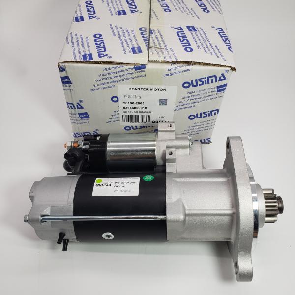 28100-2865 03656020018 24V начиная собрание мотора для KOBELCO SK460-8