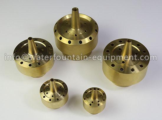 Brass Outdoor Water Fountain Equipment Garden Water Adjustable Jet G1 / 2