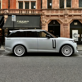 Custom New Forged Aluminium Alloy Wheels 20-24 Inch 5x120 Silver Multi-Spoke for Sport Vogue Defender X5/X6 GLE/GLS Cayenne