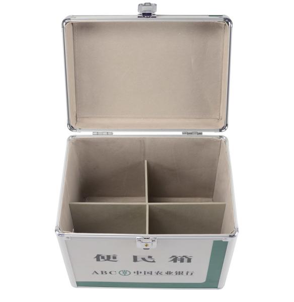 Green Acrylic Carrying Case For Accessories Aluminum Storage Box To Organize Tools