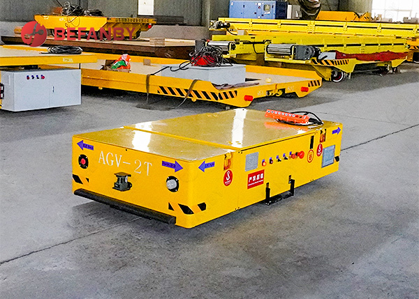 Professional AGV Trackless Transfer Cart with Intelligent Navigation and Customized Load Capacity Battery Operated