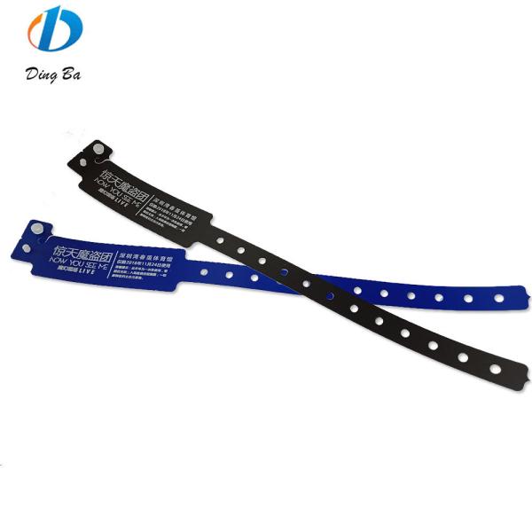 Hotel Resort QR Code Wristband Newest Composite Plastic Bracelet with PE Main Stone