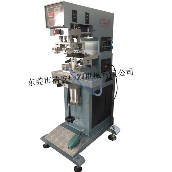 Two Color Pen Barrel Semi Automatic Pad Printing Machine