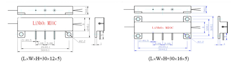LiNbO3 MIOC Y-Waveguide Integrated Optical Devices For FOG / FOCS