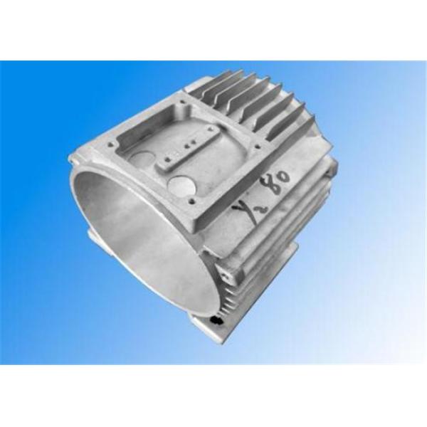 Industrial Control Aluminum Precision Casting Motor Housing Dark Gray Military Green