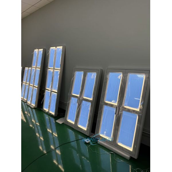 Embedded Installation Fake Window Light with Circadian Rhythm Lighting and Daylight Simulation for Conference Rooms