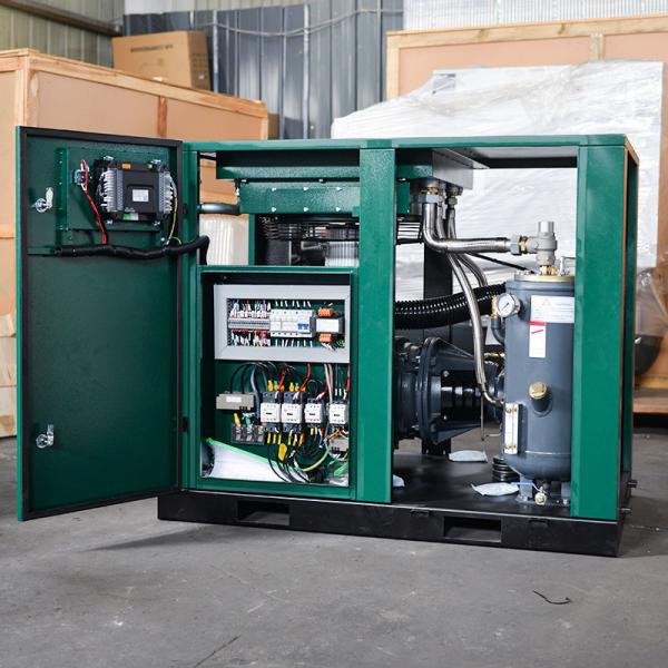 30hp 13 Bar Industrial Screw Air Compressor Direct Driven Oil Lubrication Stationary